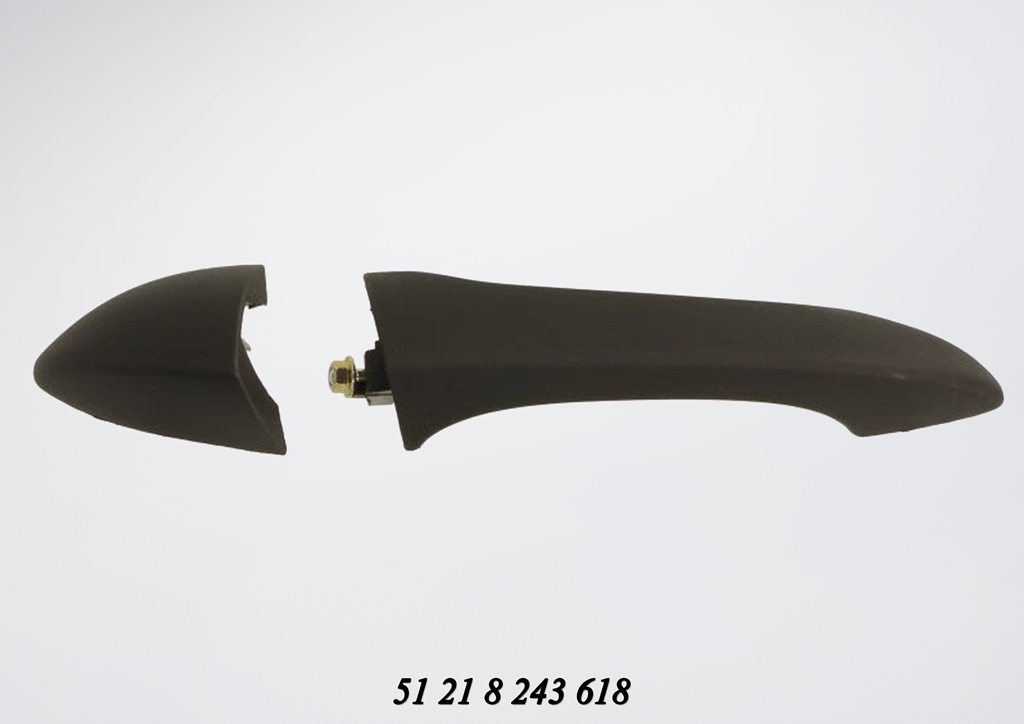 Used BMW X5 E53 Left Front Outer Door Grab Handle – Black Sapphire, Front Or Rear Fit